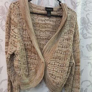 Long Sleeve Hooded Shrug